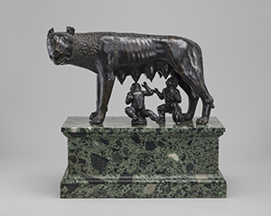 The Capitoline Wolf Suckling Romulus and Remus