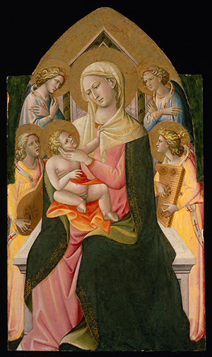 Madonna and Child with Angels