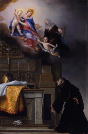The Vision of Saint Louis of Toulouse