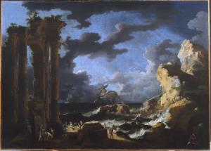 Port of Ostia During a Tempest