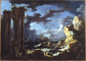 Port of Ostia During a Tempest