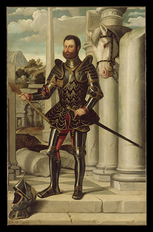Portrait of a Man in Armor