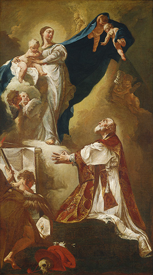 Madonna and Child Appearing to Saint Philip Neri