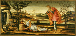 Daphne Found Asleep by Apollo