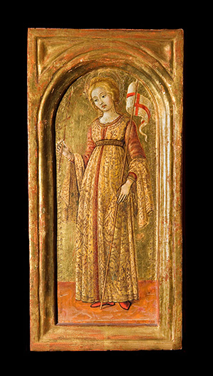 Saint Sebastian, Saint Ursula, and Saint Christopher