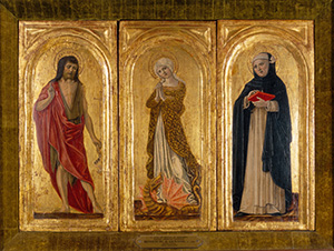 St. John the Baptist, St. Margaret, The Blessed Ambrose Sansedoni