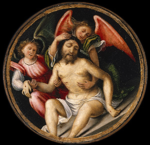 The Body of Christ Supported by Angels