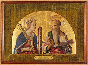 Saint Catherine of Alexandria and Saint Jerome