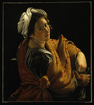 Portrait of a Young Woman as a Sibyl
