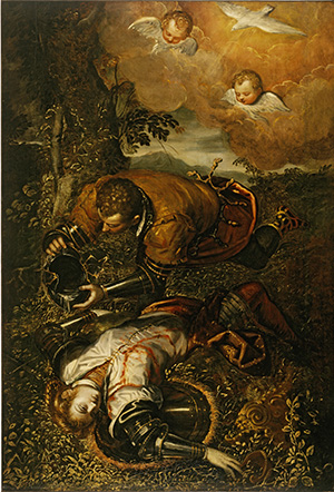 Tancred Baptizing Clorinda