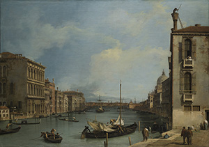 The Grand Canal from the Campo San Vio