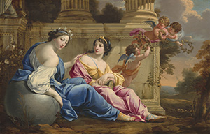 The Muses Urania and Calliope