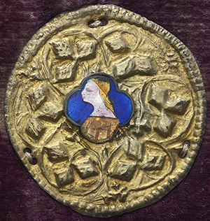 Costume Ornament with Profile Portrait