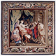 Tapestry showing the Death of Constantine