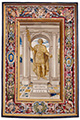 Tapestry showing the Statue of Constantine