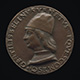 Gentile Bellini, 1429-1507, Venetian Painter [obverse]; Incised Inscription [reverse]