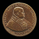 Julius II (Giuliano della Rovere, 1443-1513), Pope 1503 [obverse]; View of Saint Peter's [reverse]