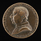 Rinaldo Orsini, d. 1510, Archibishop of Florence 1474 [obverse]; Fortune Holding a Rudder and Cornucopiae [reverse]