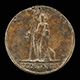 Costanza Bentivoglio, Wife of Antonio Pico della Mirandola 1473, Countess of Concordia 1483 [obverse]; Constancy Leaning on Tall Staff [reverse]