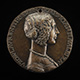 Giovanna Albizzi, Wife of Lorenzo Tornabuoni [obverse]; The Three Graces [reverse]