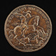 Vincenzo Gonzaga, 1562-1612, 4th Duke of Mantua 1587 [obverse]; Saint George and the Dragon [reverse]