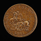 Balduino del Monte, died 1556, Brother of Pope Julius III, Count of Monte Sansovino 1550 [obverse]; Combat between Two Horsemen [reverse]