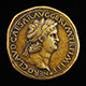 Nero, A.D. 37-68, Roman Emperor A.D. 54 [obverse]; Ceres and Annona [reverse]
