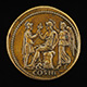 Antoninus Pius, Emperor A.D. 138-161 [obverse]; Roma, the Emperor, and Victory [reverse]