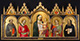 Madonna and Child with Saints; Prophets (Pinnacles)