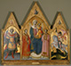 Virgin and Child Enthroned with the Archangel Michael, and Saints Lawrence, Stephen, George