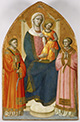 Virgin and Child Enthroned with the Archangel Michael, and Saints Lawrence, Stephen, George