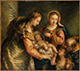 The Holy Family with John the Baptist and Saint Catherine