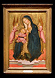 Madonna and Child Adored by Two Angels (also, Madonna of Humility)