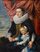 Portrait of a Lady with Her Daughter