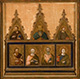 Seven Saints (Pieces from a dismembered altarpiece)