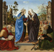 The Visitation with Saint Nicholas and Saint Anthony Abbot