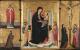 Madonna and Child with Saints and the Crucifixion (Triptych)