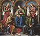 Madonna Enthroned with Saints and Angels