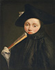 Young Lady in a Tricorn Hat