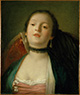 Young Woman with a Sprig of Jasmine