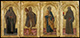 Saints Anthony Abbot, Roch, Peter and Anthony of Padua