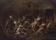 Pulcinella Singing with His Many Children
