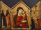 Madonna and Child, Crucifixion, and Saints