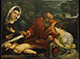 The Holy Family with a Donatrix as Saint Catherine of Alexandria