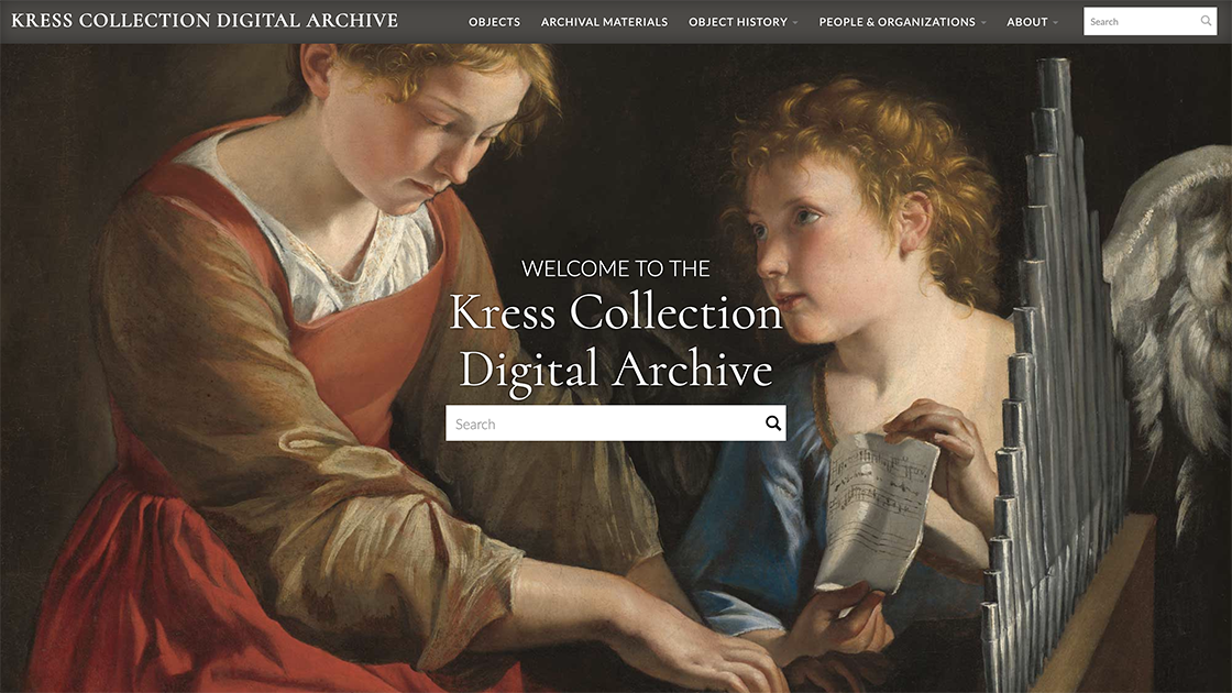National Gallery of Art Kress Collection Digital Archive